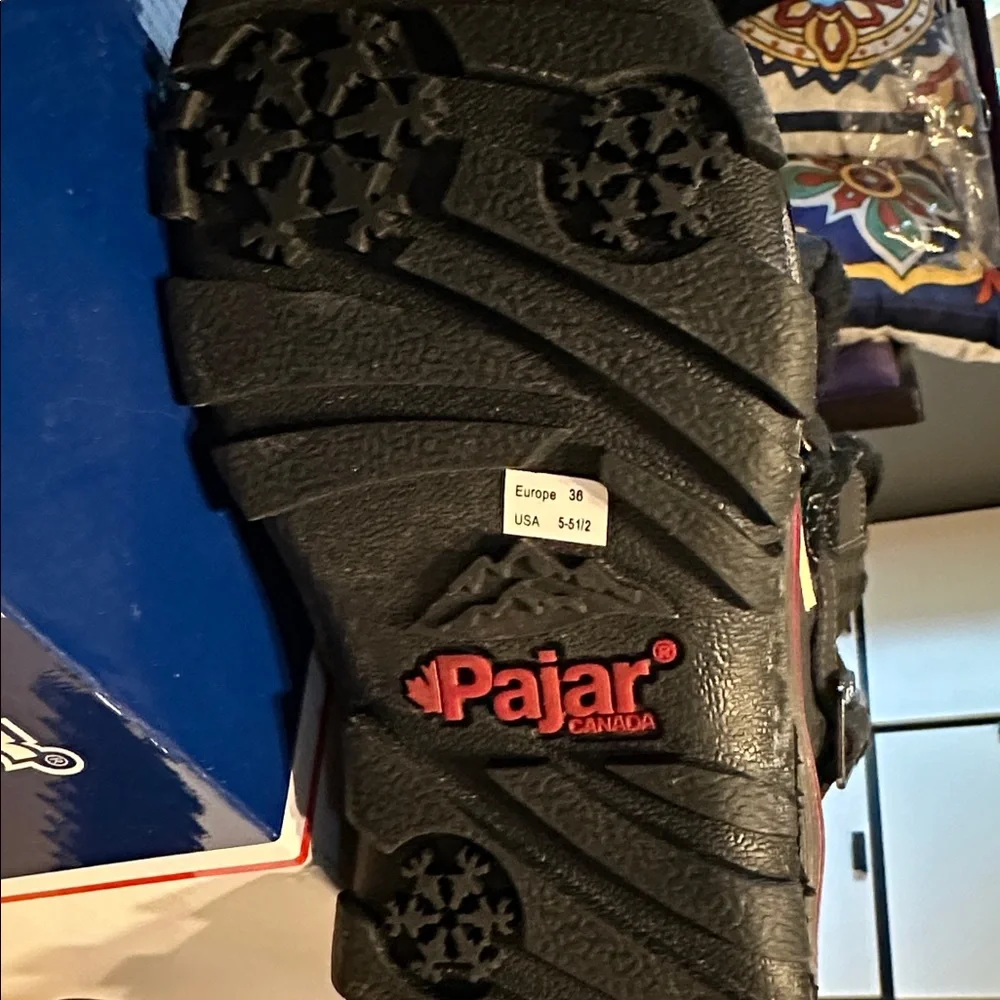 PAJAR Waterproof Insulated Hiking Snow Winter Boot 5-5.5 NWT
